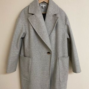 Topshop Wool Peacoat - Size 8